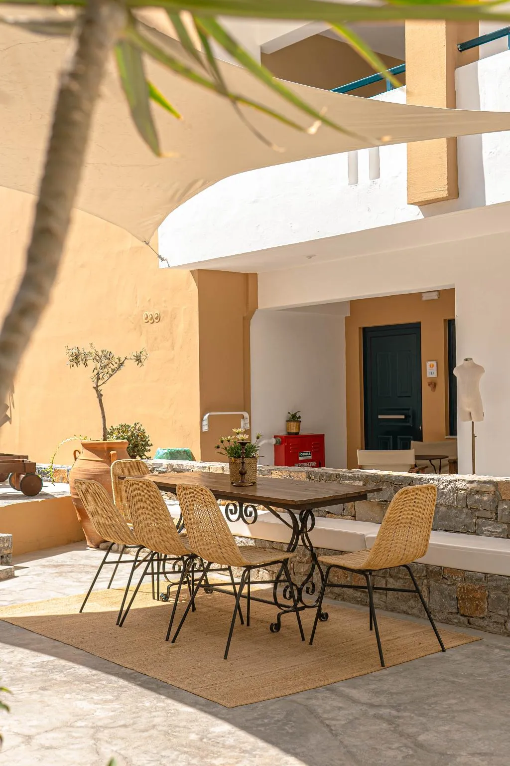 Terrace, Nami Hotel & Suites, Crete