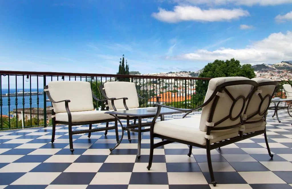Terrace, Quinta Bela Sao Tiago, Madeira