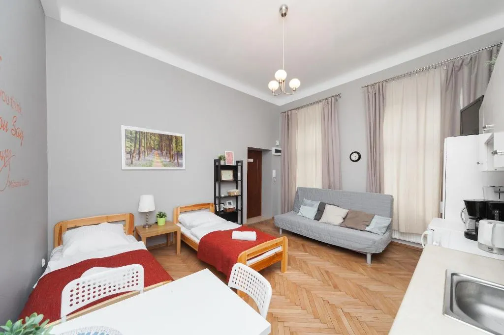Room, Erasmus Student Apartments - Krakow Old Town, Krakow