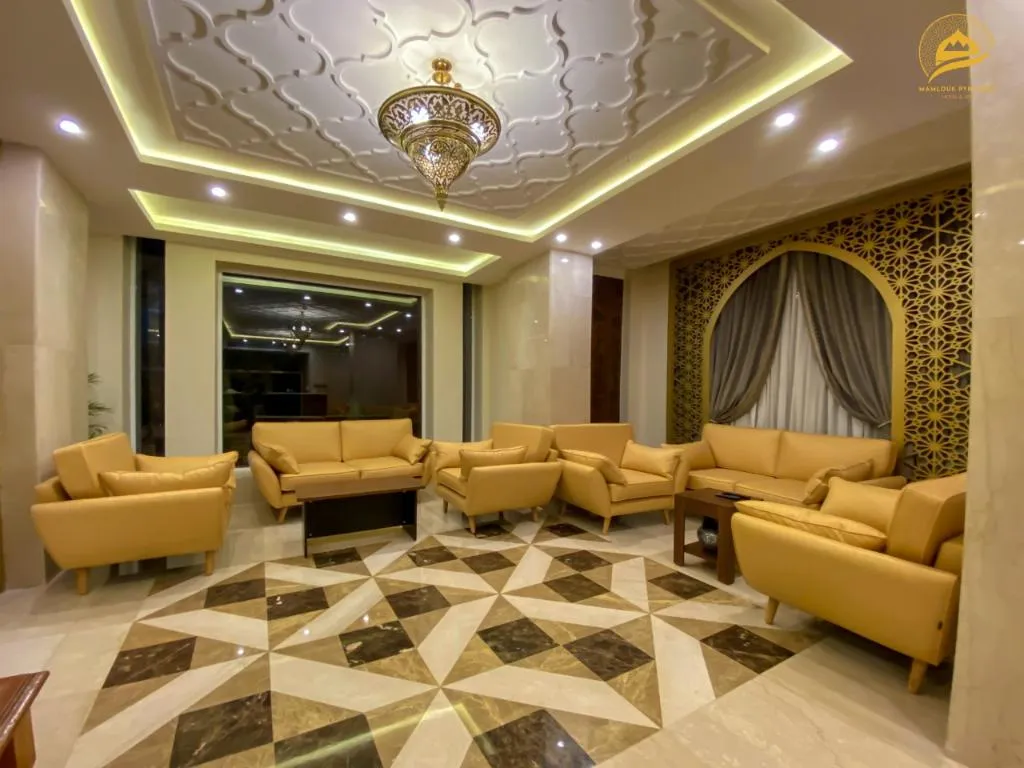 Lobby, Mamluk Pyramids Hotel, Cairo