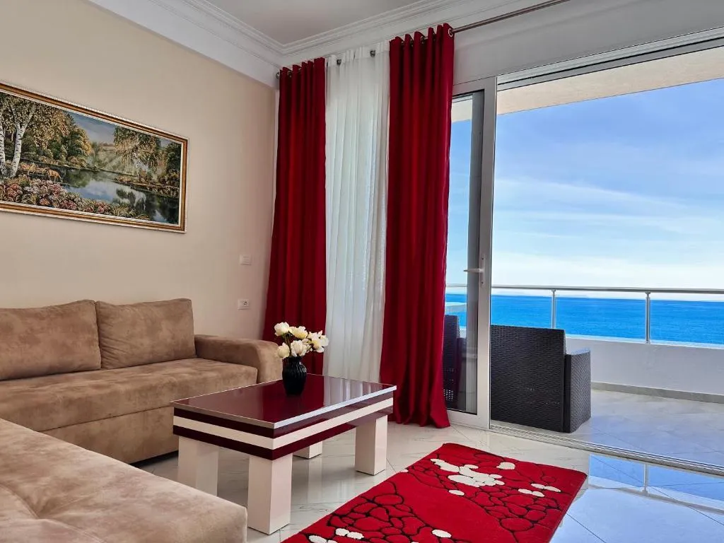 FAMILY ROOM SEA VIEW WITH AIR CONDITIONING Room, Hotel Bella Vista, Southern Albania