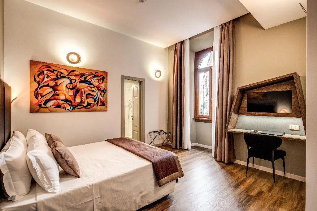 DOUBLE SINGLE USE STANDARD Room, Al Manthia Hotel, Rome