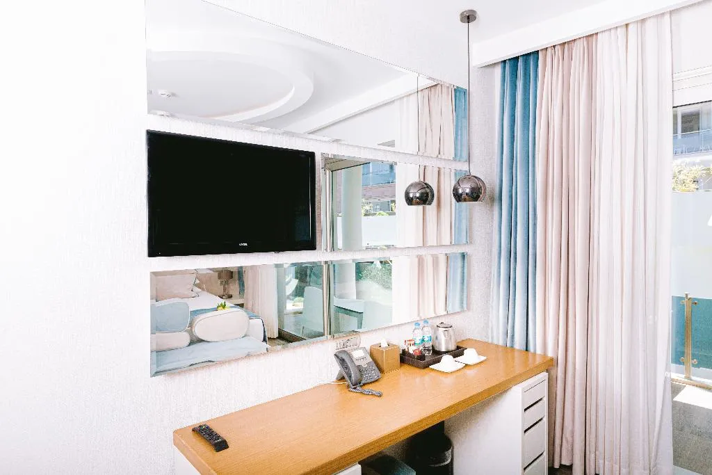 DOUBLE SUPERIOR GARDEN VIEW Room, Ilica Hotel Spa and Wellness Thermal Resor Cesme, Izmir