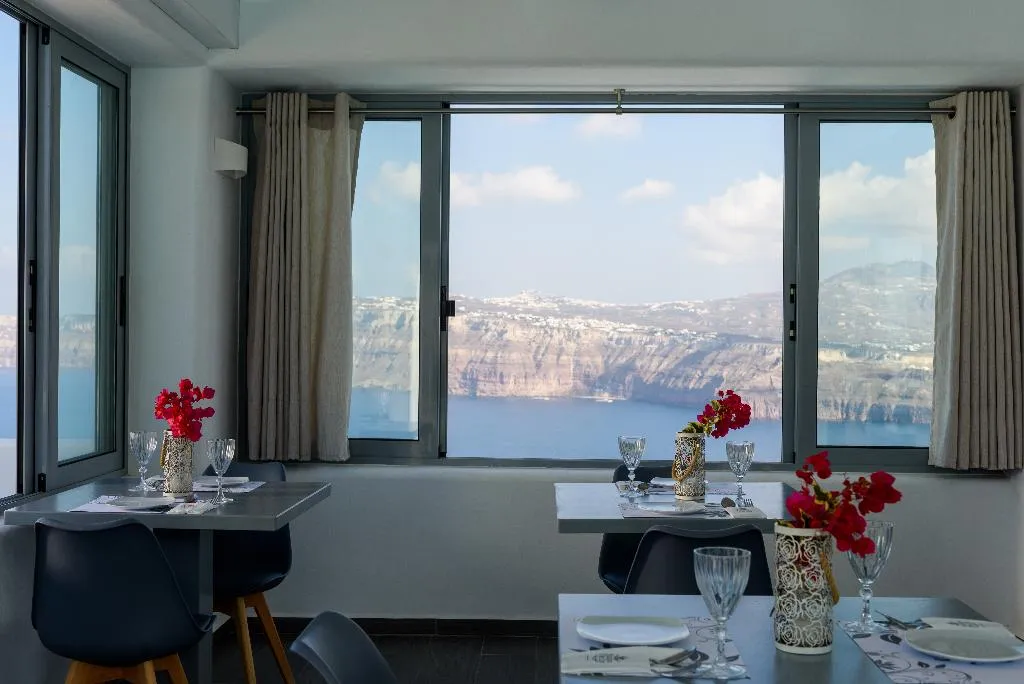 Restaurant, Maison des Lys, Santorini