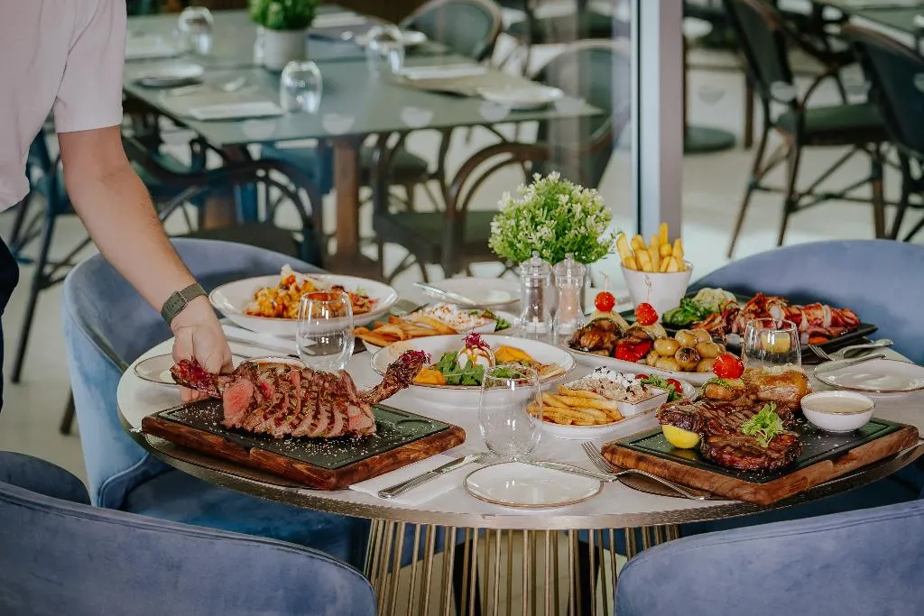 Restaurant, Nissiblu Beach Resort, Cyprus