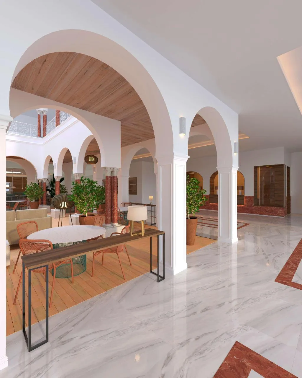 Lobby, Meliá Zahara Atlanterra, Costa De La Luz