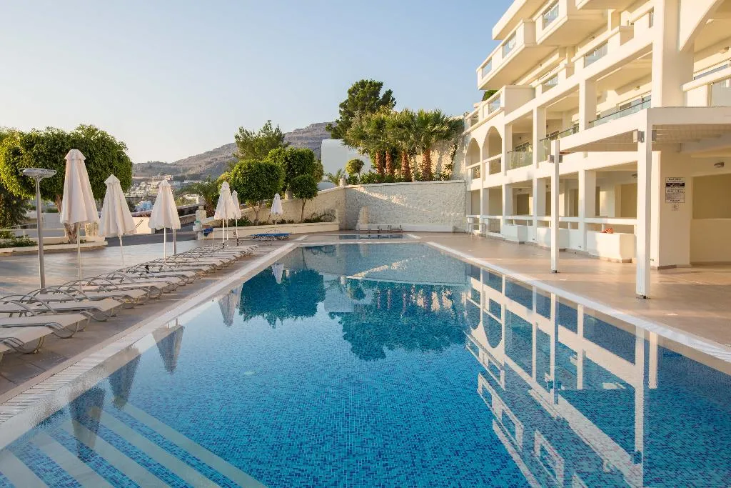 Pool, Lindos White hotel & suites, Rhodes