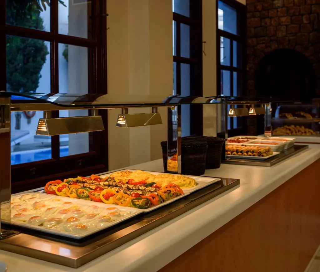 Restaurant, Veggera Hotel, Santorini
