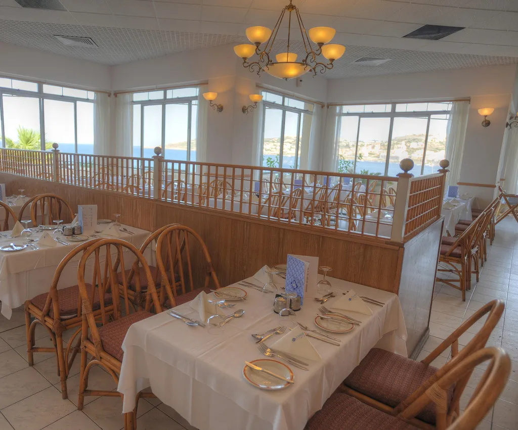 Restaurant, Mellieha Bay Hotel, Malta