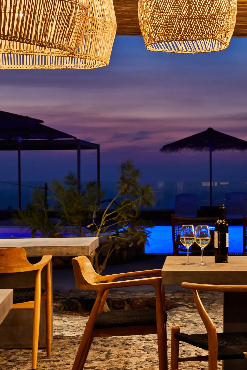 Restaurant, Symmetry Suites, Santorini