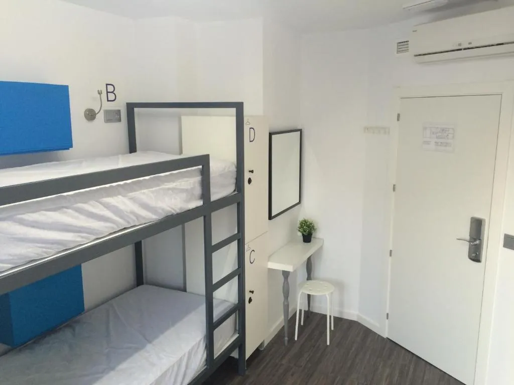 Bed in dormitory FEMALE ROOM Room, Chameleon Hostel Alicante, Costa Blanca