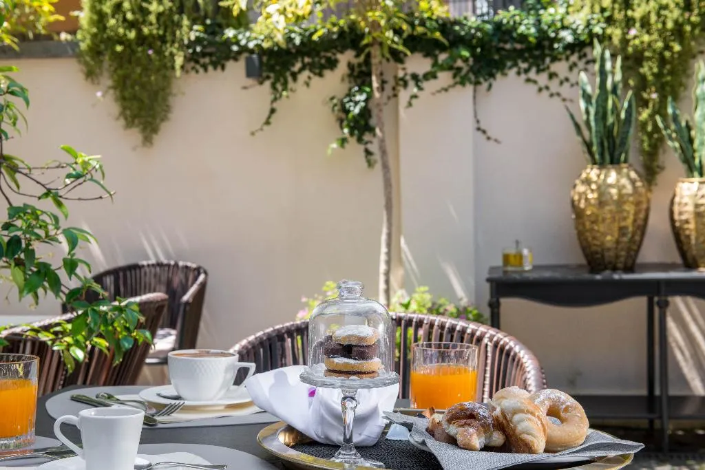 Terrace, Hotel La Ville Rome, Rome