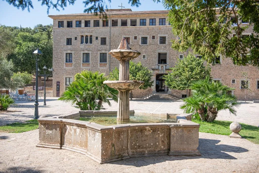 General view, Santuario de Lluc, Majorca