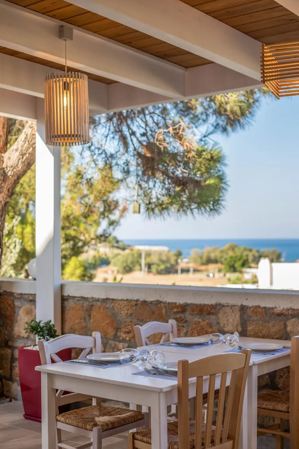 Restaurant, Lindos White hotel & suites, Rhodes
