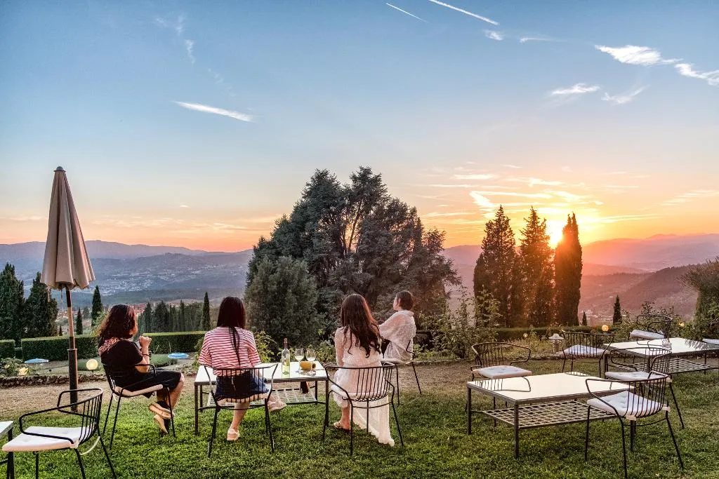 Terrace, Villa Pitiana, Florence