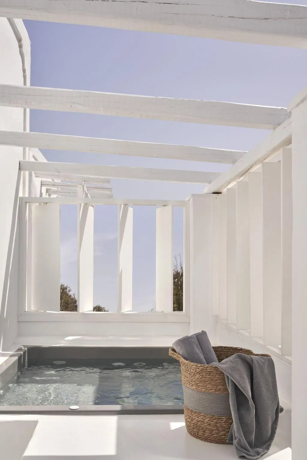 Terrace, Loizos Apartments, Santorini