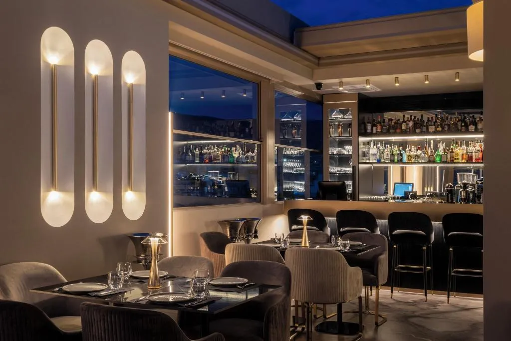 Terrace, Heritage Hill Hotel, Athens