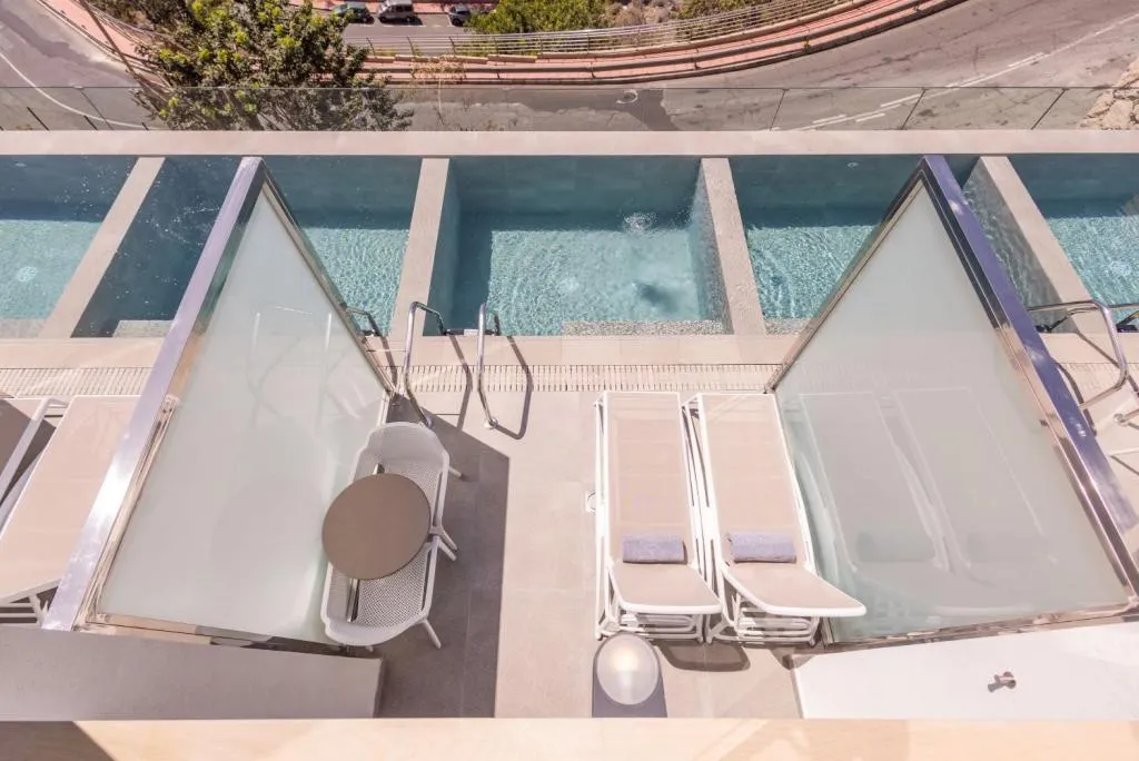 Double or Twin SUPERIOR WITH PRIVATE POOL Room, Servatur Puerto Azul, Gran Canaria