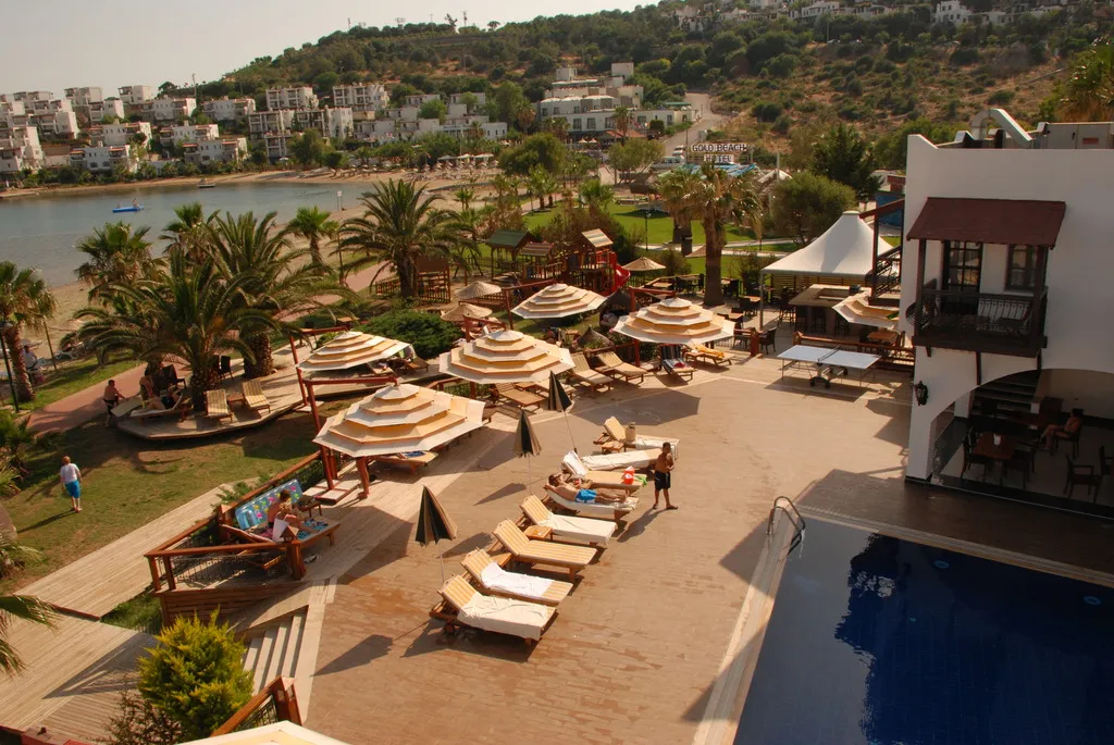 Terrace, Bitez Han Hotel, Bodrum