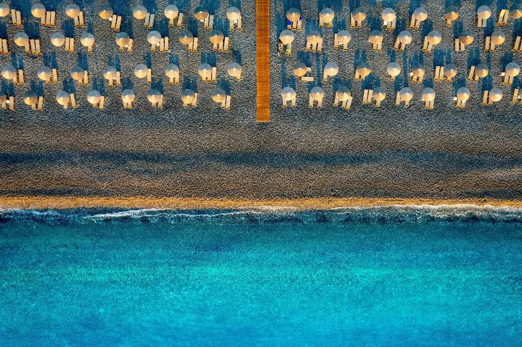 Beach, Atrium Palace, Rhodes