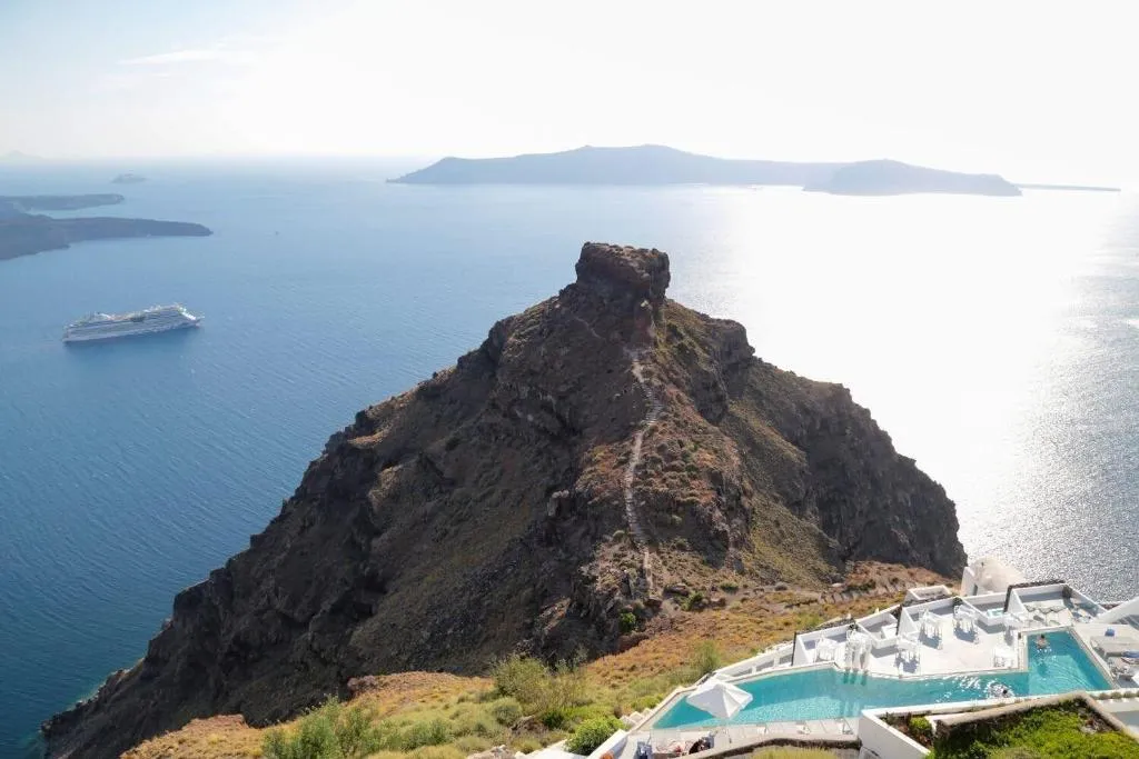 General view, Hotel Katerina's Castle, Santorini