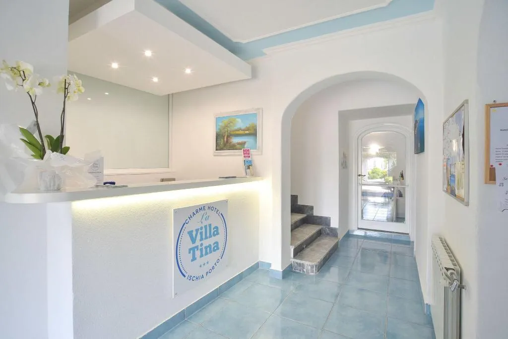 Lobby, Villa Tina, Naples