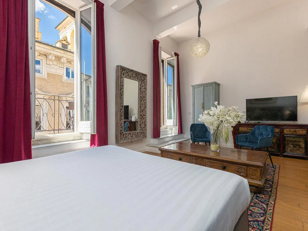 JUNIOR SUITE WITH BALCONY Room, Suite Della Pigna, Rome