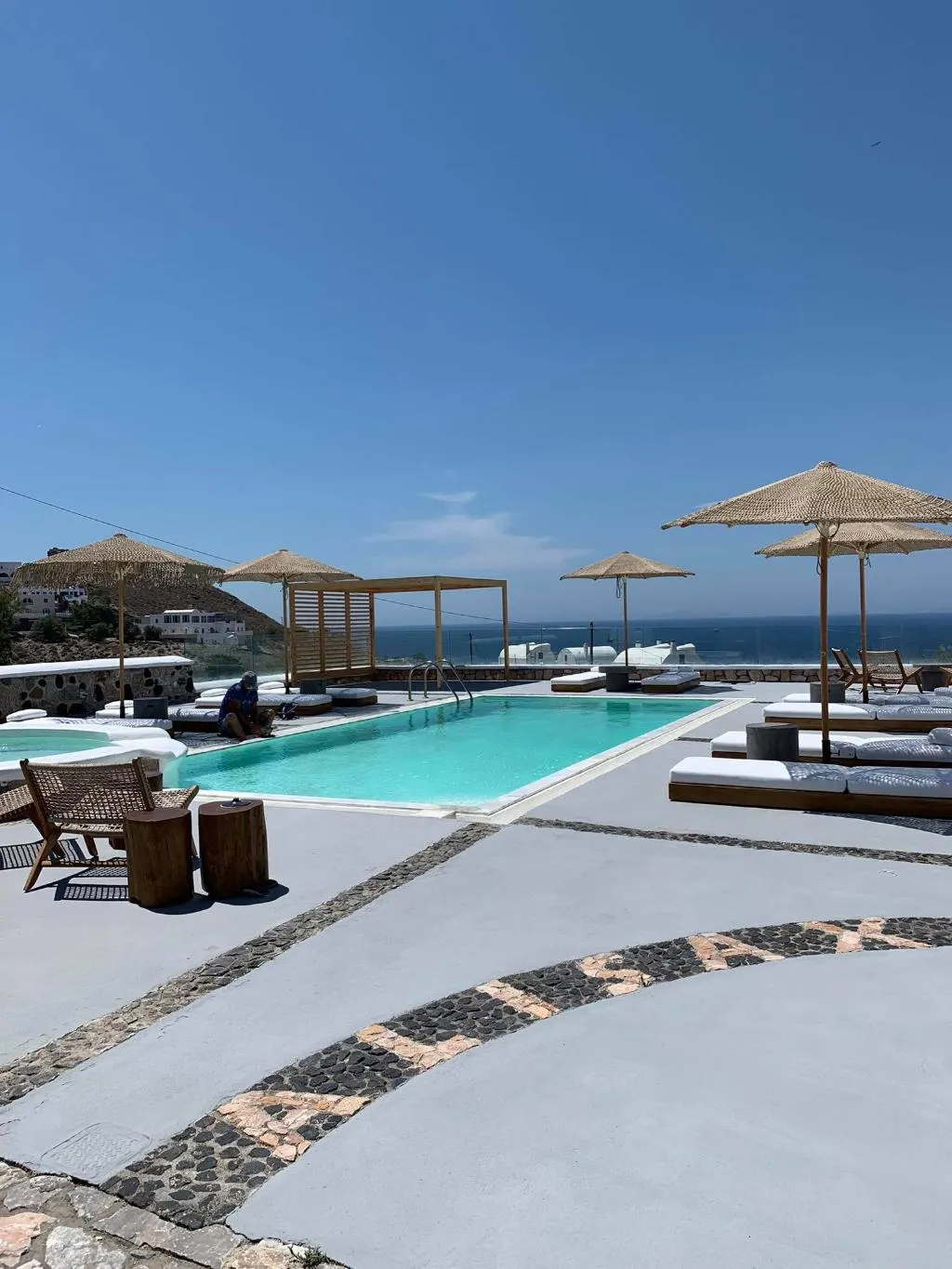 Pool, Symmetry Suites, Santorini