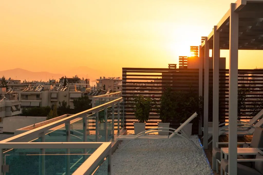 Terrace, Scale Suites, Athens