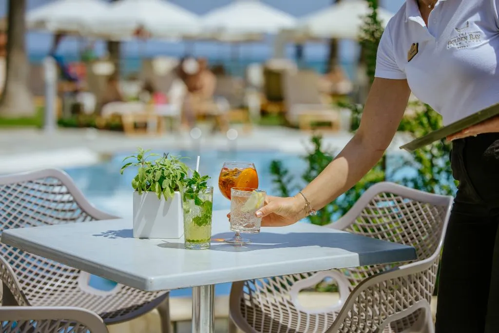 Bar, Golden Bay Beach hotel, Cyprus