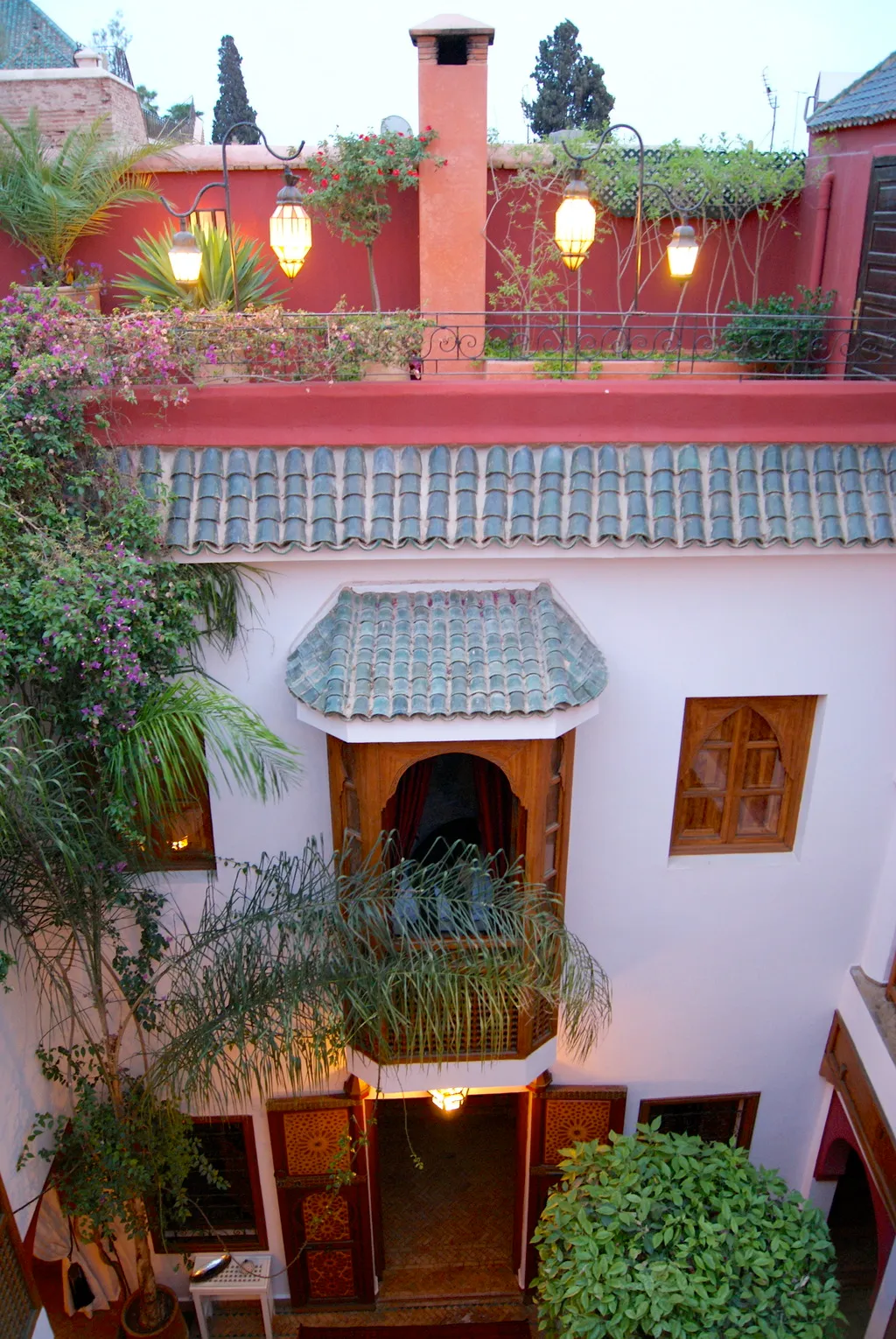 Terrace, Riad Sadaka, Marrakech