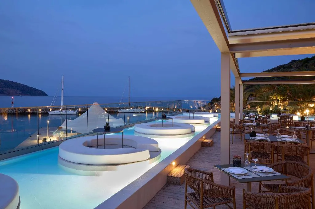 Terrace, Zeus Eleva Mirabello Bay, Crete