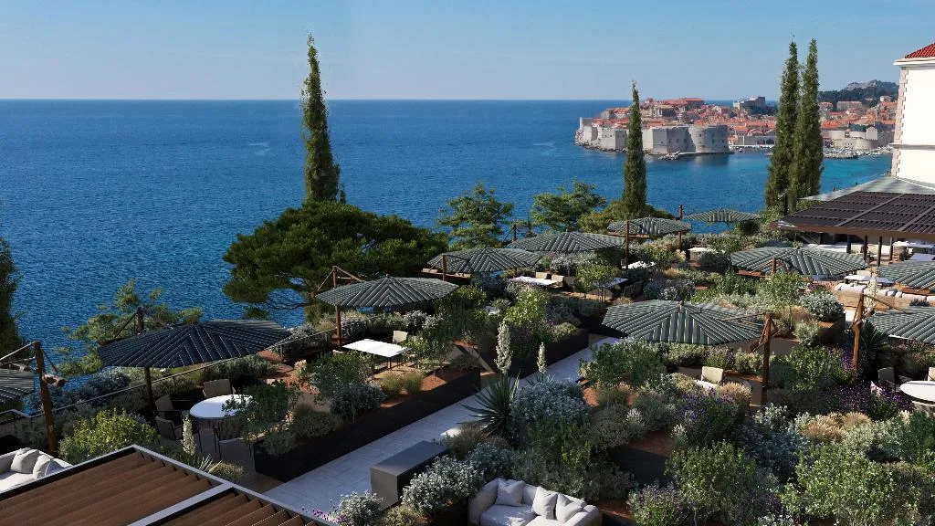 Terrace, Villa Argentina, Dubrovnik