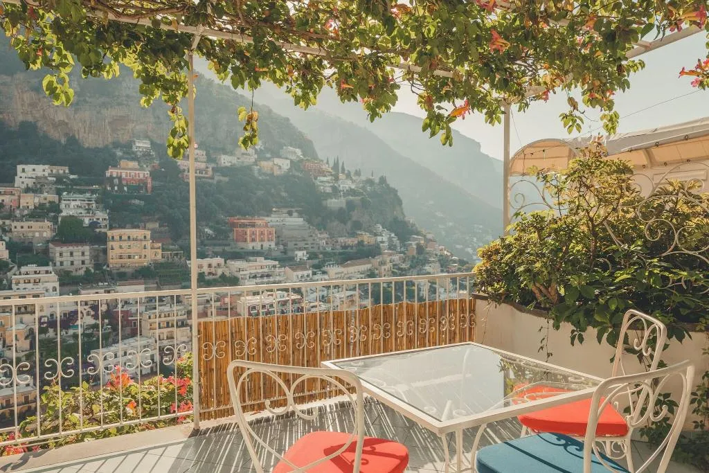 Terrace, Hotel Poseidon, Naples