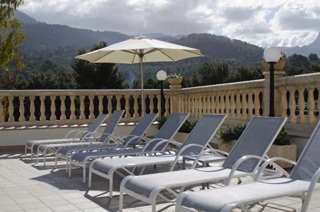Terrace, Hotel Eden Nord Soller, Majorca