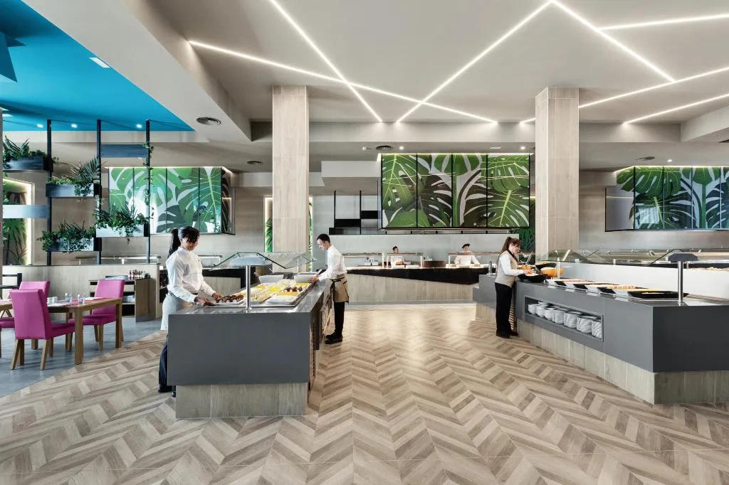 Restaurant, Hotel Riu Playa Park - 0'0 All Inclusive, Majorca