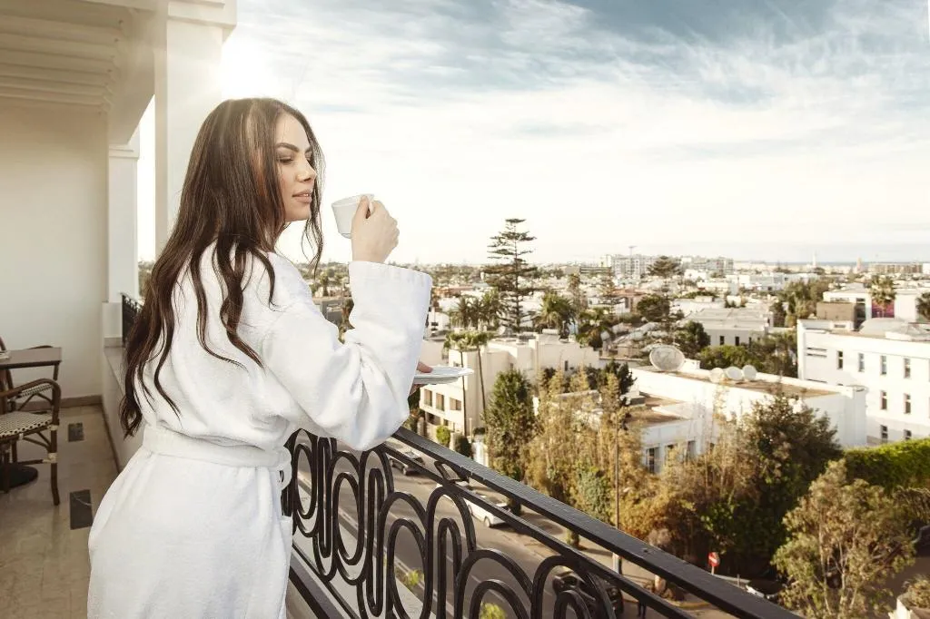 Terrace, Le Casablanca Hotel, Casablanca