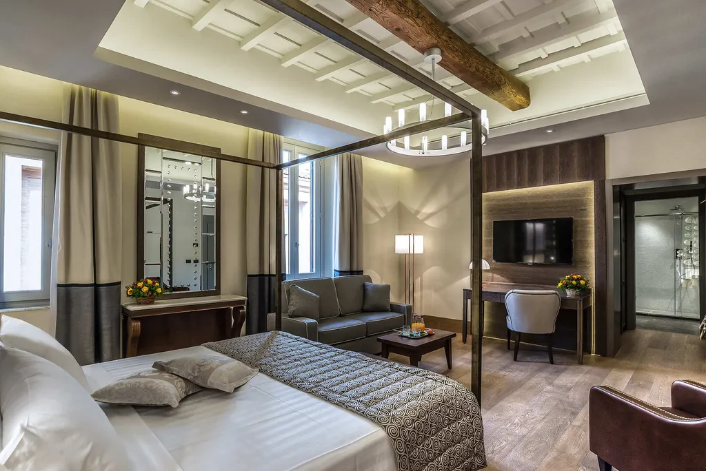 JUNIOR SUITE CLASSIC Room, Martis Palace Hotel, Rome