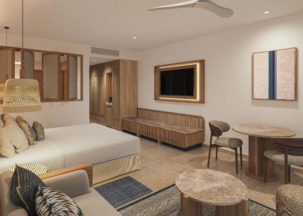 JUNIOR SUITE GARDEN VIEW KING BED Room, Secrets Playa Mujeres Golf & Spa Resort, Cancun Area