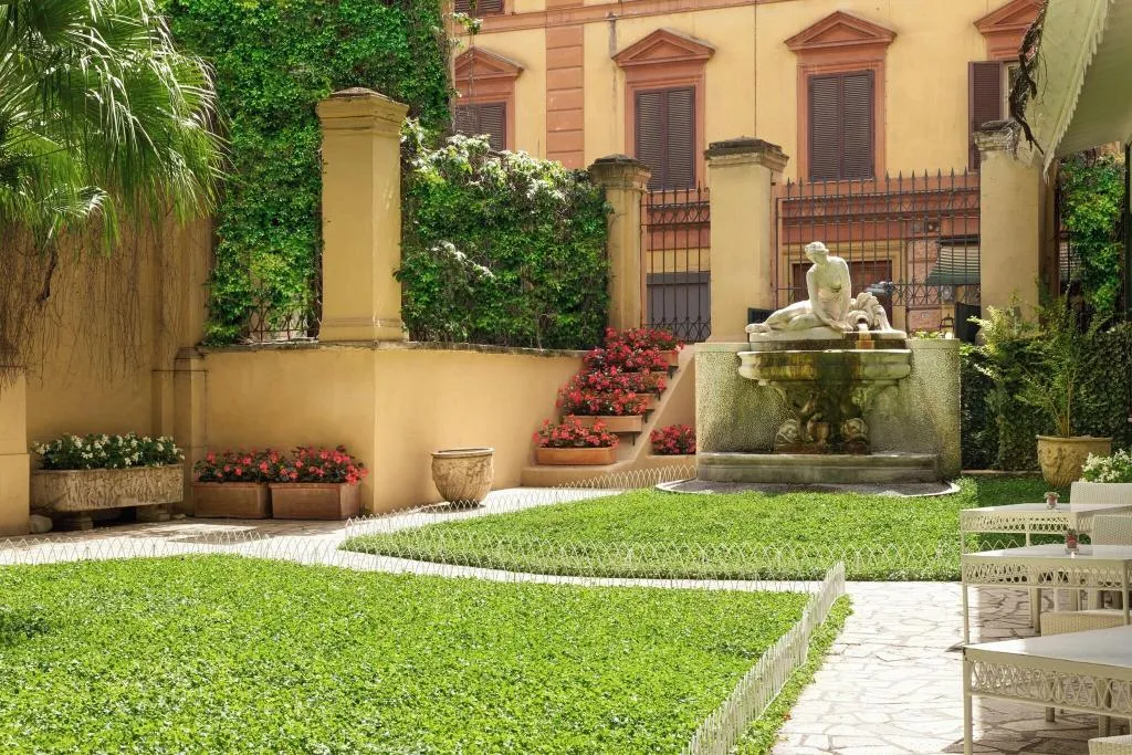 Terrace, Hotel Quirinale, Rome