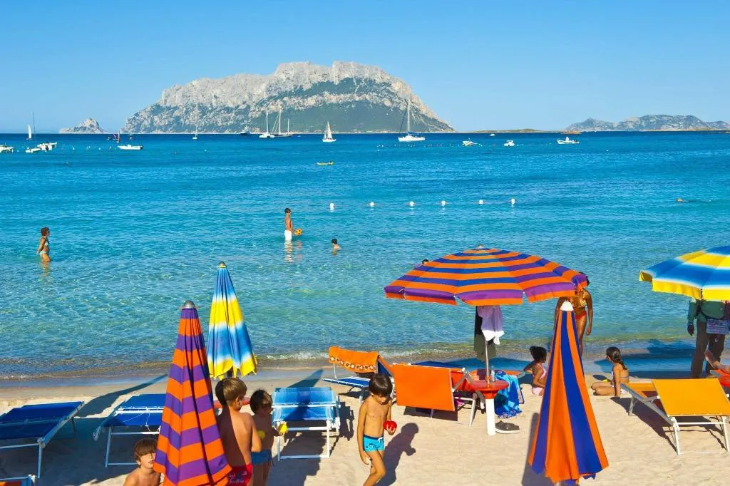 Beach, Hotel Daniel, Olbia