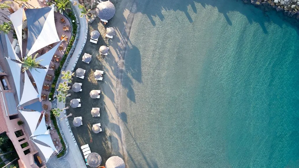 Beach, Amathus Beach Hotel Limassol, Cyprus