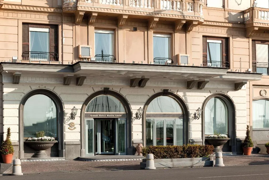 General view, Grand Hotel Santa Lucia, Naples