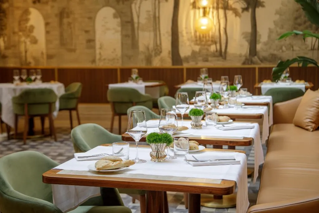 Restaurant, Hotel Imperiale, Rome
