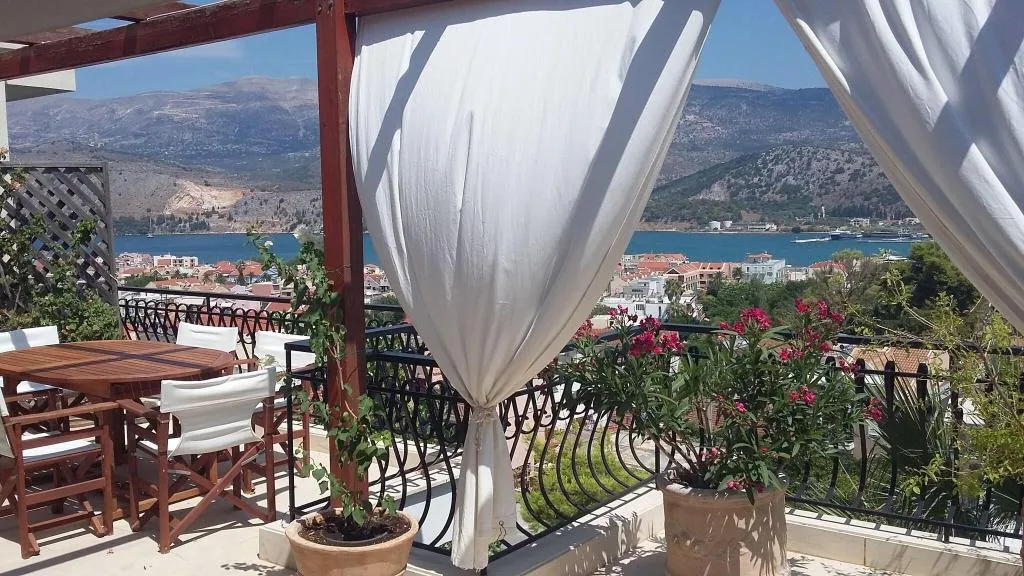 Terrace, Europe Hotel, Kefallinia