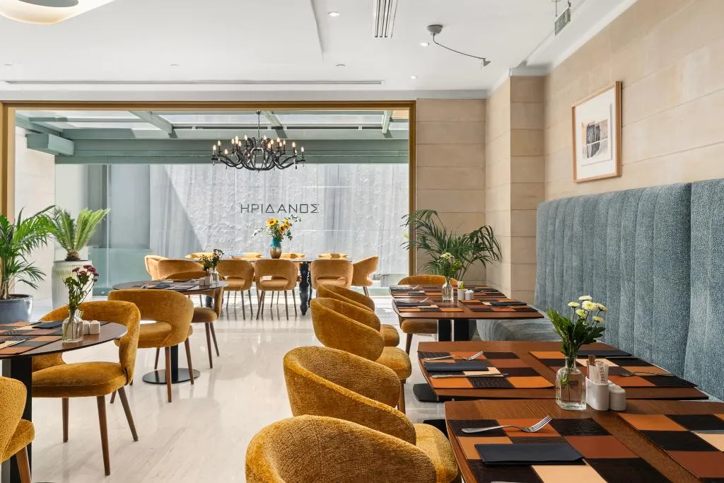 Restaurant, Athenaeum Eridanus Luxury Hotel, Athens