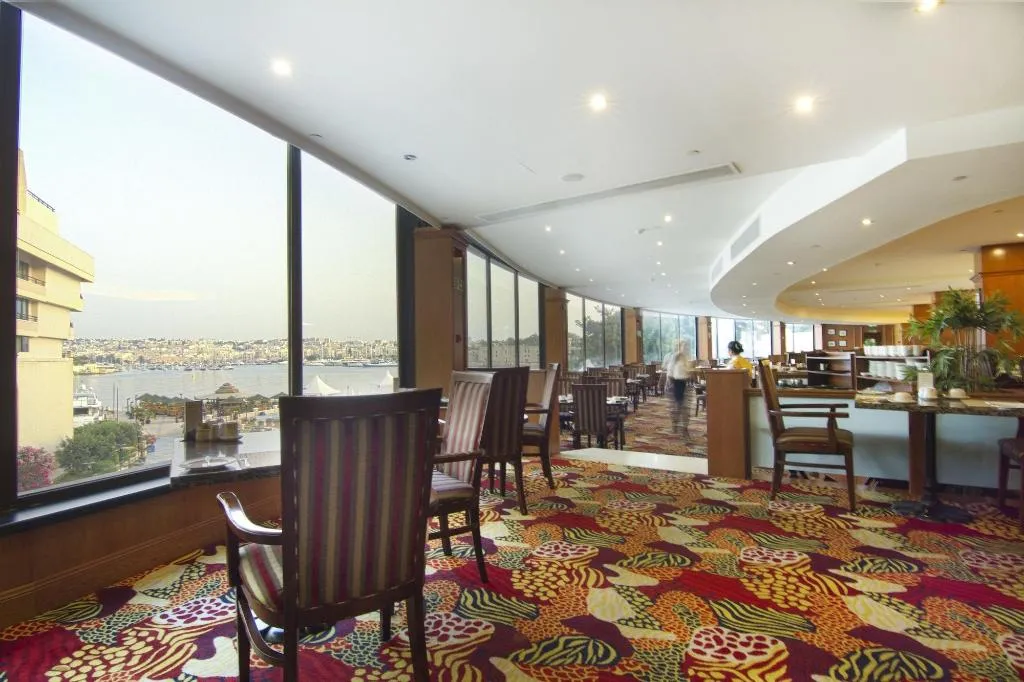 Restaurant, Grand Hotel Excelsior, Malta