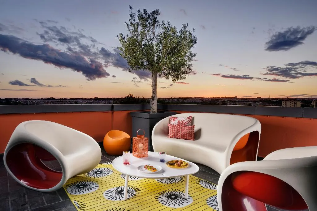 Terrace, Pulitzer Roma, Rome