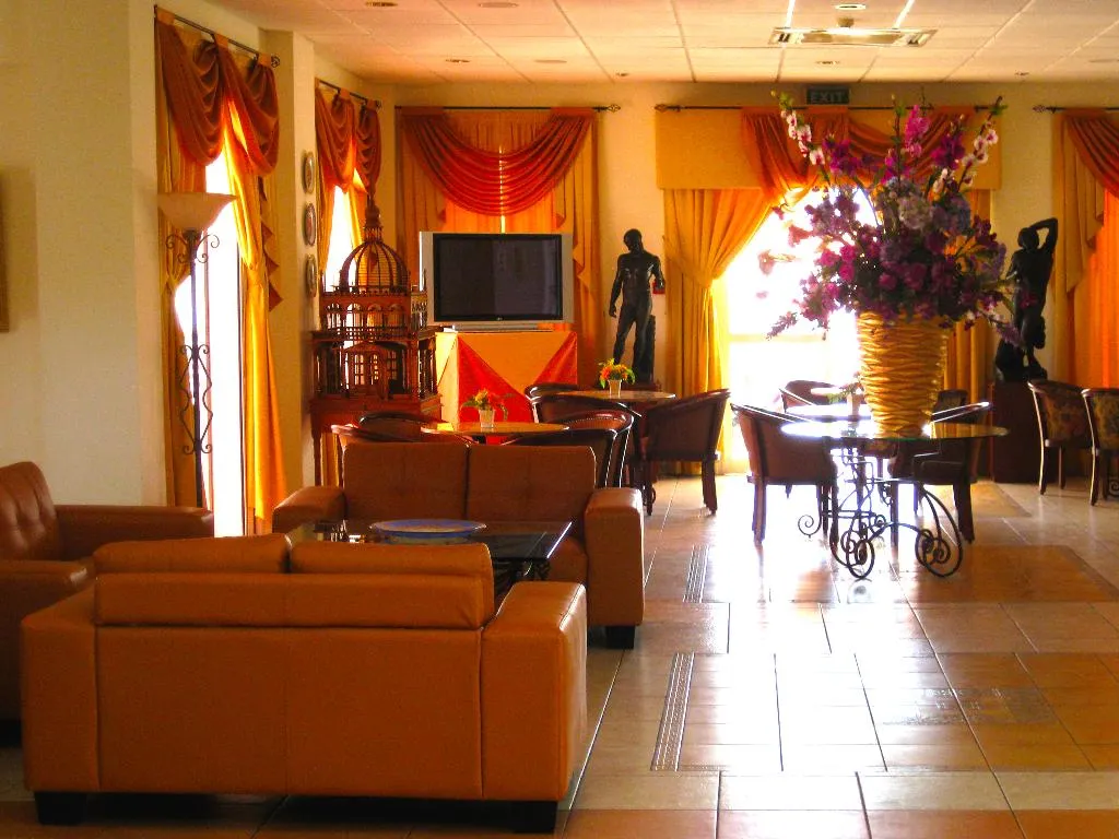 Lobby, Akamanthea Holiday Village, Cyprus