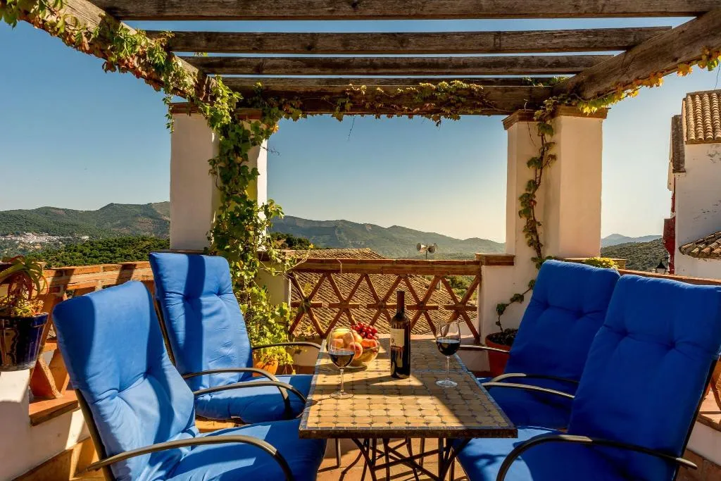 Terrace, Hotel Los Castaños, Costa Del Sol